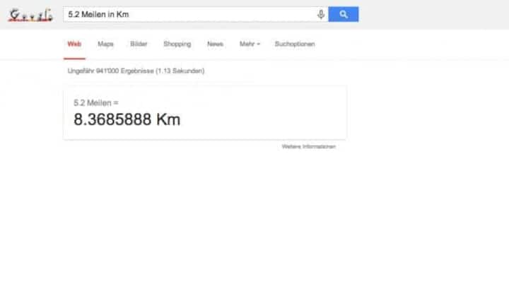 Einheitenumrechnung
Die Umrechnung von Distanzen und Geschwindigkeiten ist seit längerem möglich. Nur wenige kennen aber bisher den...
