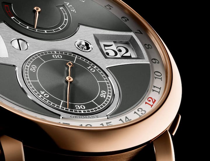 Zeitwerk Date in Rotgold