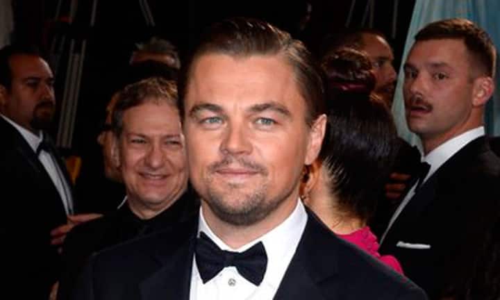 Fein herausgeputzt: Der Schauspieler Leonardo di Caprio an den 86. Academy Awards im Dolby Theater in Hollywood.