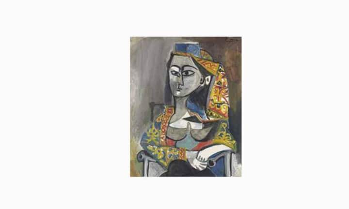 Bei Picasso waren die Schätzungen noch optimistischer - zu recht. Das Frauenbildnis «Femme au costume turc dans un fauteuil» wurde für 16,9 Millionen Pfund (24,8 Millionen Franken) ersteigert. Man war von einer Summe zwischen 15 und 20 Millionen Pfund ausgegangen.