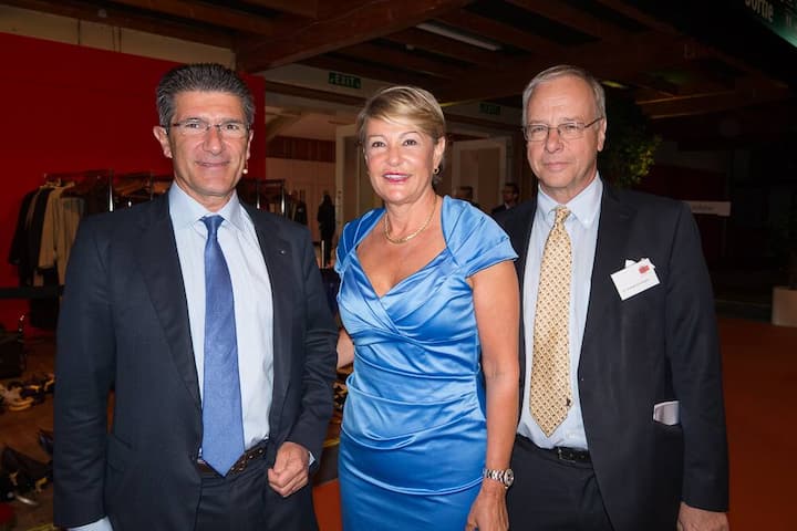 Patrick Odier, Associé senior Lombard Odier Darier Hentsch & Cie.; Elisabeth Zölch, Präsidentin Uhrenarbeitgeberverband; Andreas Burckhardt, Präsident des Verwaltungsrates Baloise Holding