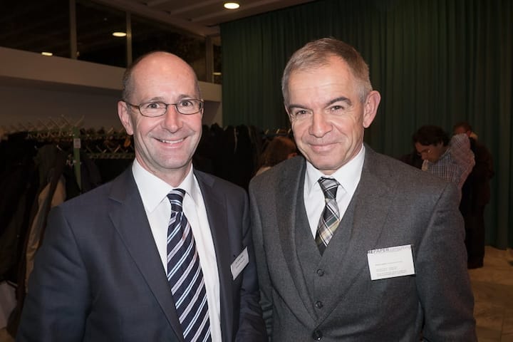 Franz Egle, Dynamics Group AG;  Bendicht Luginbühl, Repaper consulting