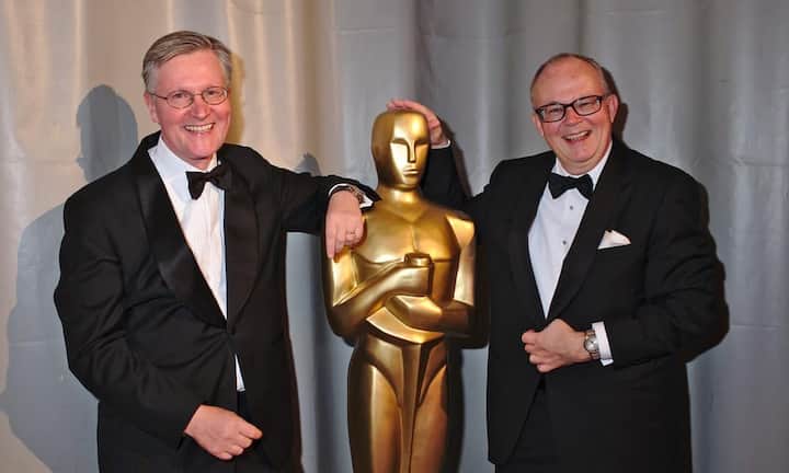 Die Gastgeber:
Bruno Chiomento, Country Managing Partner, EY;
Heinrich Christen, Leitung Sitz St. Gallen EY