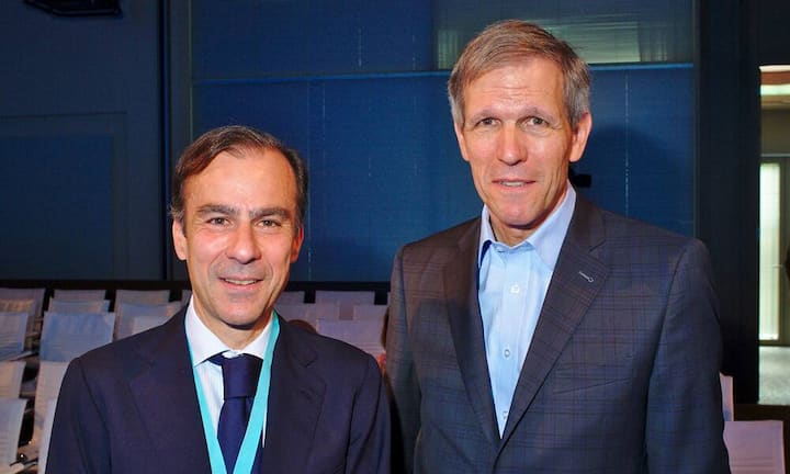 Aldo Uva, Chief Officer Operation Supply & Strategic Business Platforms, Ferrero;
Calvin Grieder, CEO, Bühler Management AG