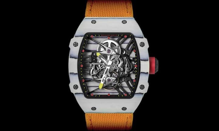 6. Richard Mille RM27 Rafael Nadal
Wer die Uhr besitzen will, die der Tennisstar im Finale der Australian Open gegen Roger Federer trug, muss auf Chrono24 650'000 Franken und mehr ausgeben.