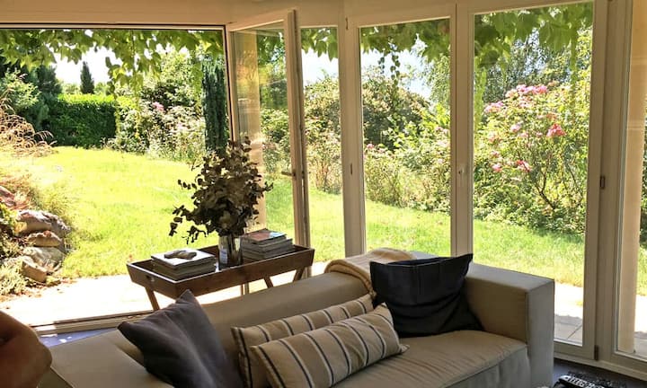 Die Wohnfläche von 200 Quadratmeter sind auf zwei Etagen verteilt.