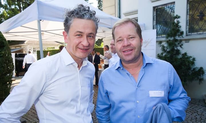 Lukas Bruhin, Generalsekretär EDI;
Pierre-Alain Grichting, Delegierter des VR, V. + . Zwissig SA