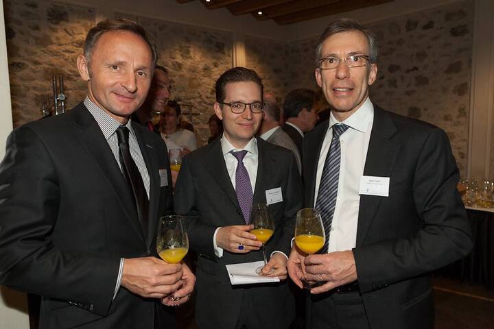Markus Zwicky, Partner, Zwicky Windlin & Partner; Philippe Leuenberger, Vice President, Lazard GmbH; Beat Fraefel, Owner, Fraefel & Partner GmbH