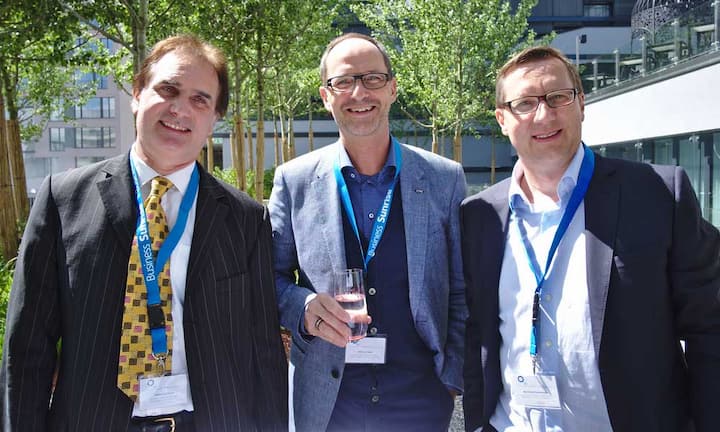 Hubert Schätzle, Business Development Manager, Oracle (Software) Schweiz GmbH;
Andreas Egger, Leiter Business Process Development, AMAG ;
Bernhard Soltermann, Managing Director & COO, AMAG