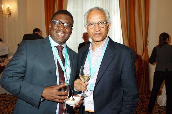 Edem Amegashie-Duvon, Marketing Manager, Cocoa Marketing Company; Ajai Puri, Board of Directors, Barry Callebaut AG.