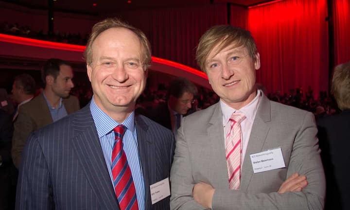 Eric Tveter, CEO, upc cablecom ;
Stefan Meierhans, Preisüberwacher