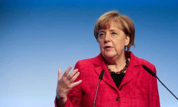 Die deutsche Kanzlerin Angela Merkel. Sie machte im Vergleich zur letztjährigen Rangliste drei Plätze gut.