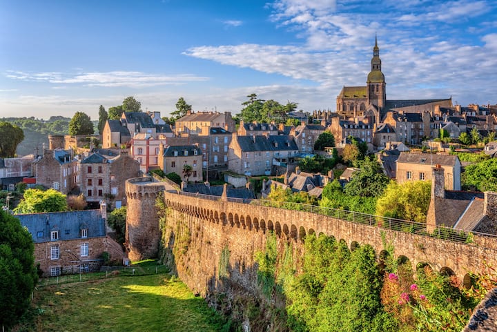 Mittelalterliches Flair in Dinan.