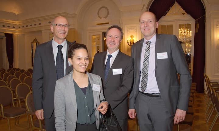 Andreas Baumann, Mettler-Toledo Sales International GmbH;
Helina Bischoff, Swiss-African Business Circle;
Ruedi Büchi, SGE;
Michael Rheinegger, rainbow unlimited gmbh