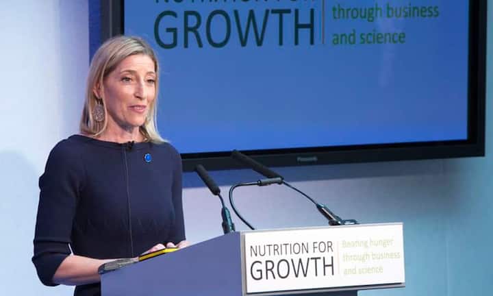 Sir Chris Hohn und Jamie Cooper-Hohn Jamie Cooper-Hohn liess sich 2013 von ihrem Mann, dem Hedgefonds-Gründer und Philanthrop Sir Chris Hohn scheiden und bekam 530 Millionen Dollar.
DFID/Flickr/CC