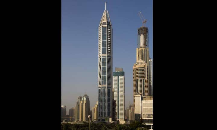 Rang 2 - 23 Marina, Dubai: Bis im Sommer 2012 war das Marina mit seinen 336,8 Metern noch das höchste Wohngebäude der Welt. Dies ist jedoch Vergangenheit. Nun belegt ein anderer Wohnturm den Spitzenplatz ... (Bild: Alan Millin)