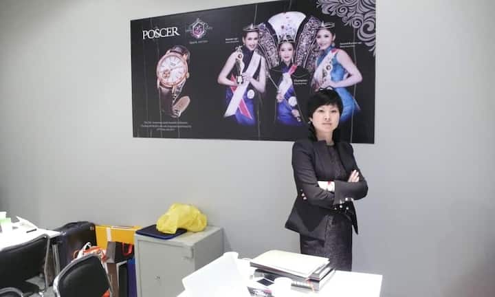 Wang Shu Lei (China), Geschäftsführerin von Poscer: «Zufrieden bin ich erst, wenn wir in Halle 1 sind.»