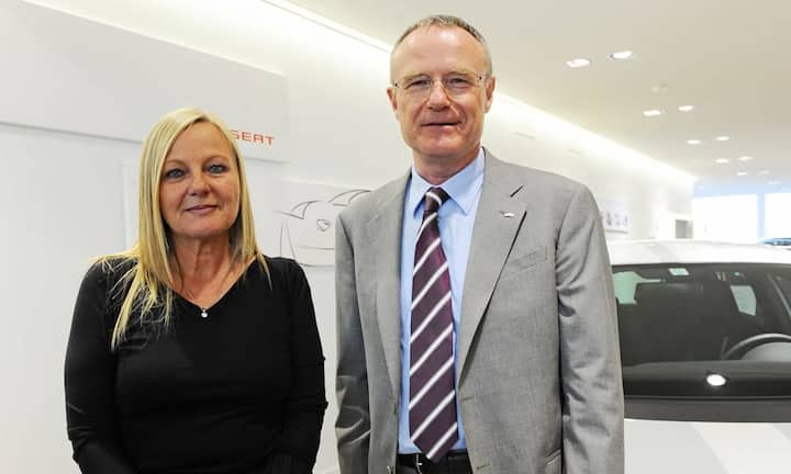 Luzern: Die Erben Haefner sind im Autohandel und im Software-Bereich tätig. Daneben besitzen sie weitere Beteiligungen. Insgesamt kommen sie damit auf 7 bis 8 Milliarden Franken. Im Bild: Martin Haefner und seine Schwester Eva-Maria Bucher-Haefner, die sich die Anteile an der Amag teilen.Sabine Wunderlin/Blick/RDB