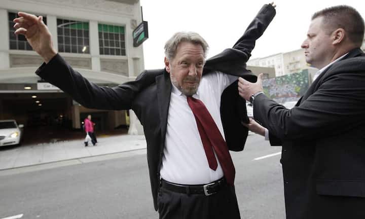 Oracle-CEO Larry Ellison bringt es auf ein Vermögen von 41 Milliarden Dollar - Rang 3. (Bilder: Keystone)