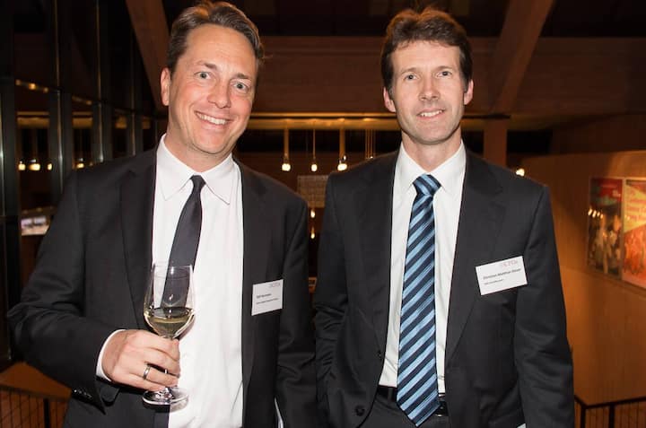 Ralf Herrmann, Swiss Capital Corporate Finance; Christian-Matthias Klever, IWC Schaffhausen