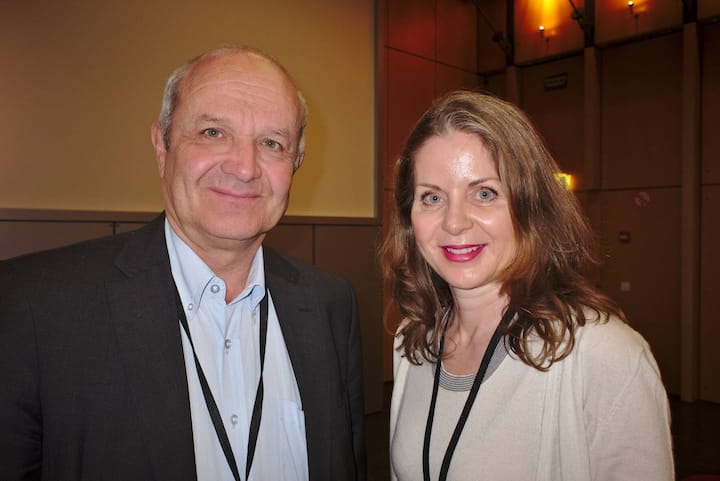 Martin Naville, CEO, Swiss-American Chamber of Commerce;
Gabriela Maria Payer, Head of Education, swiss finance institute