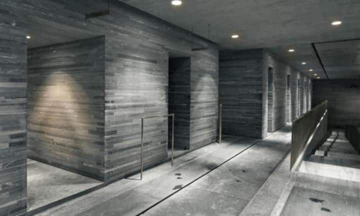 Felsentherme in Vals.