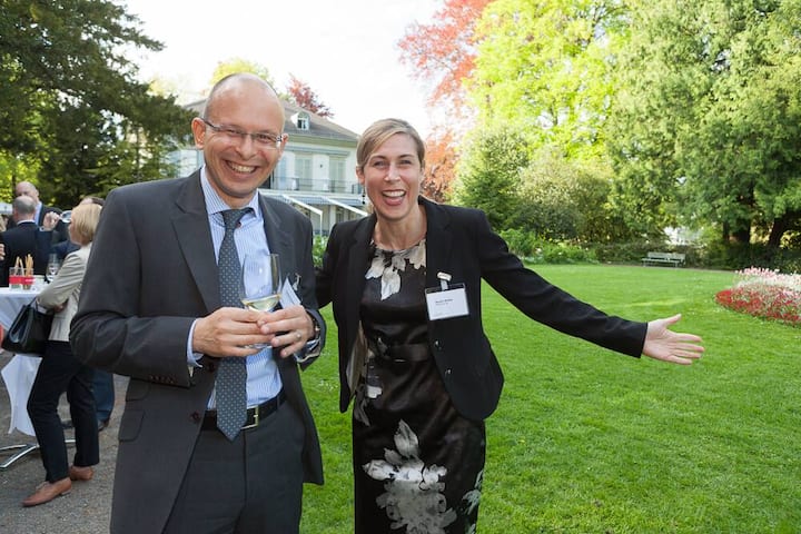 Dominik Slappnig, Sika Services AG; Nicole Weber, Mövenpick AG