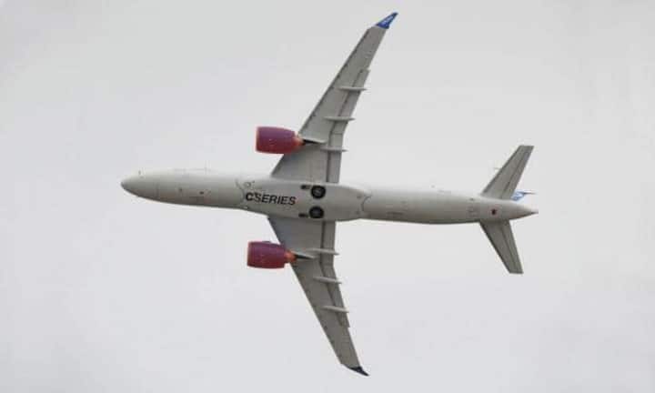 Was die C-Series ausmacht: Triebwerke
Zwei Triebwerke vom Typ Pratt & Whitney PW1500G bringen die Maschine in die Luft. Der Schub pro Triebwerk beträgt 10 560 kg. Die Höchstgeschwindigkeit des Fliegers gibt Swiss mit 871 km/h an, die Reichweite mit 5'460 km.