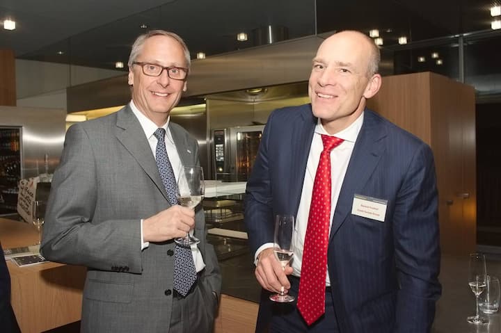 Urs Rüegsegger, SIX Group; Barend Fruithof, Credit Suisse