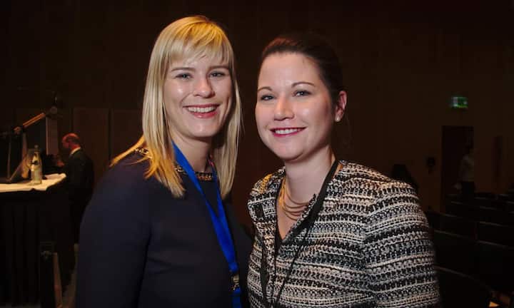 Juliska van den Brom, Head of Corporate Communication, Avaloq Evolution AG;
Marina Canori, Supervisor Fee Management, Credit Suisse