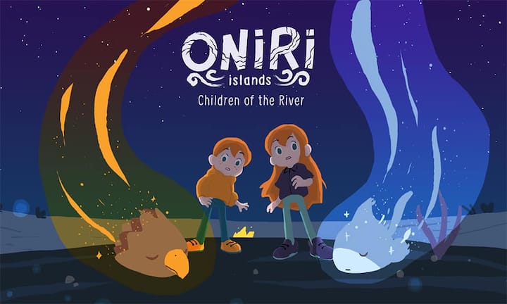 «Oniri Islands» - Tourmaline Studio (GE)Zwei Spieler (Mina und Tim) entdecken in diesem Abenteuerspiel die fabelhafte Welt von Oniri Islands.