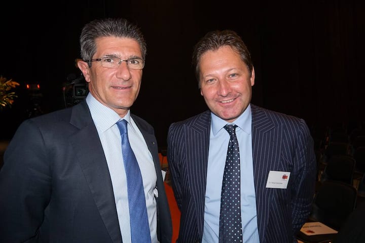 Patrick Odier, Associé Senior Lombard Odier Darier Hentsch & Cie.; Pascal Gentinetta, Vorsitzender der Geschäftsleitung economiesuisse