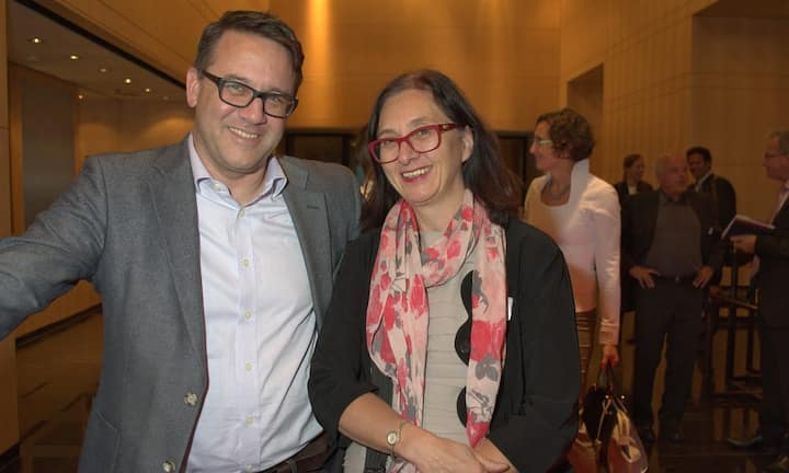 Nilaus Arn, Geschäftsführer, RBS - Projekt Management (Schweiz) GmbH; 
Christine Kohlert, Geschäftsführerin, rheform gmbh München