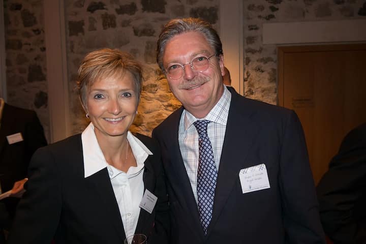 Sonja Wollkopf Walt, CEO, Greater Zurich Area AG; Sandro V. Gianella, CEO Knight Gianella AG