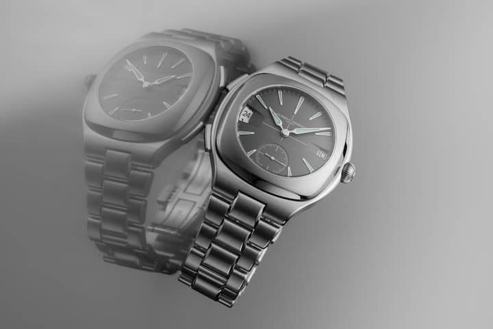 Wer schon eine Nautilus von Patek Philippe hat und trotzdem noch eine Sportuhr mit integriertem Armband will, muss nicht lange suchen: Das Modell Sport Traveller von Laurent Ferrier bietet für rund 61'000 Franken alles, was eine Luxusuhr bieten muss. Und regt mit Garantie das gepflegte Gespräch unter Uhrenliebhabern an. Denn eine Laurent Ferrier sieht man nicht alle Tage.