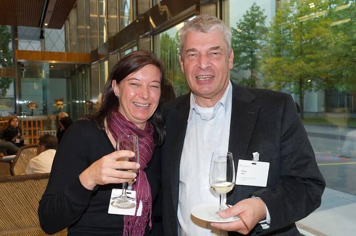 Isabell Guerra, Novartis; Emil Annen, Institut für Marketing