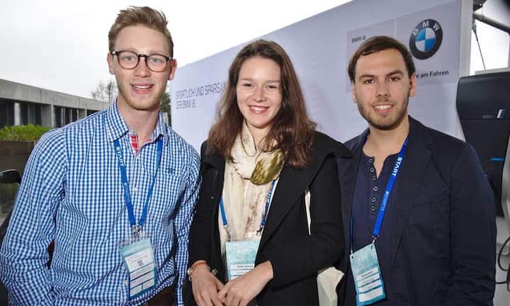 Julian von Fischer, Student HSG;
Vanessa Pinter, Studentin, Universität St. Gallen;
Moritz Bratzke, Alumni, STARTglobal