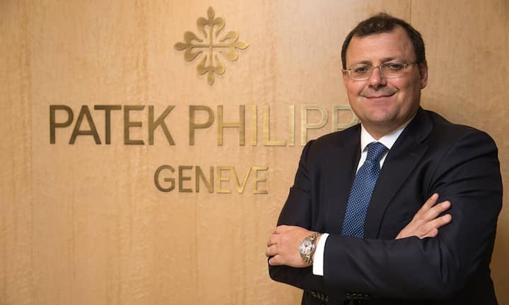 Thierry SternPräsident Patek PhilippeWie keine andere Marke steht Patek Philippe für Luxus, aber auch für Kontinuität und Solidität. Wo alle anderen Brands zeitweise nur noch die chinesische Klientel im Auge hatten, blieb Thierry Stern gelassen. An Versteigerungen erreichen Uhren mit der berühmten Genfer Punze als Qualitätssiegel immer wieder Traumpreise.Bilder: Keystone
