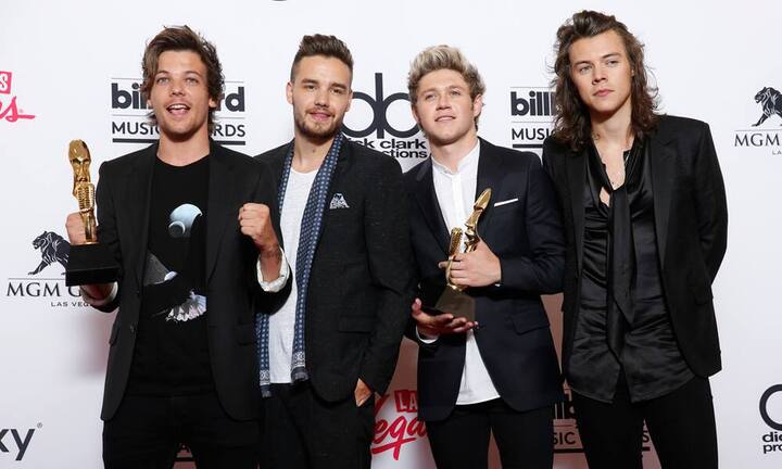 Platz 2:Auf Platz zwei der «Forbes»-Liste der 100 bestbezahlten Berühmtheiten landete die britisch-irische Boyband One Direction, die 110 Millionen Dollar einspielte.