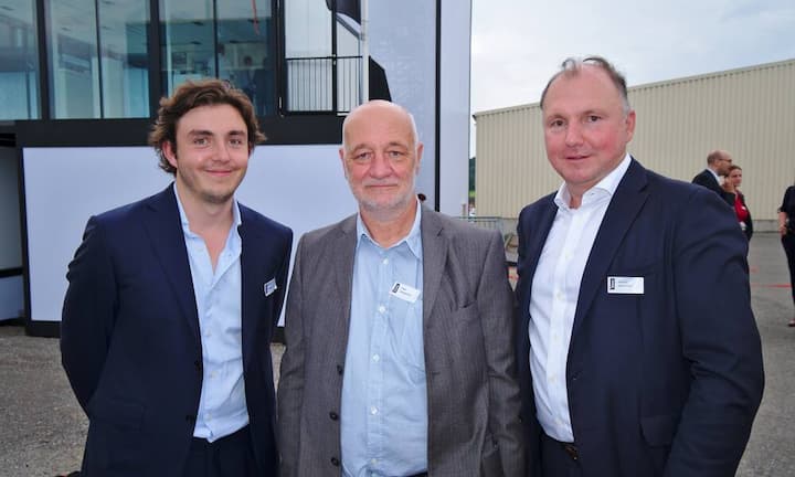 Wilhelm Müller-Feist, Key Account Manager, MDT AG;
Dieter Spangenberg, Dipl. Ing. Architekt, MDT AG;
Markus Müller-Feist, Geschäftsführer, MDT AG