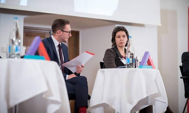 Impressionen von der Podiumsdiskussion «Rendez-vous Helvetia»