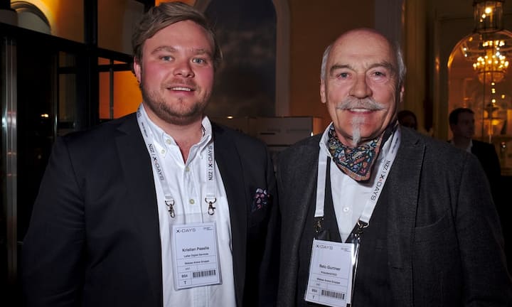 Kristian Paasila, Leiter Digital Services, Weisse Arena Gruppe;
Reto Gurtner, Präsident/CEO, Weisse Arena Gruppe (v.l.n.r.)