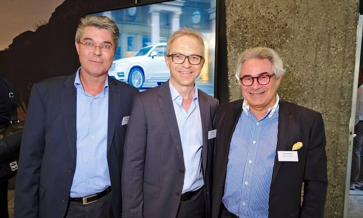 Urban Scherrer, cash zweiplus ag;
Beat Römer, Georg Fischer AG;
Jürg BAchmann, Goldbach Group AG