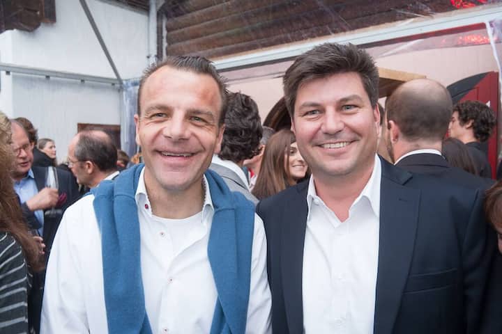 Adriano Trivella, First Vice President BSI; Bruno Bräm, Technischer Direktor Zurich Insurance Company Ltd