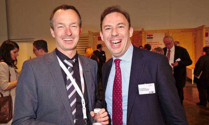 Oliver Bertschinger, Regional Director Europe, Central Asia  Africa, S-GE;
Michel Patteet, Wirtschafts- und Handelsrat, Konsulat von Belgien, Zürich