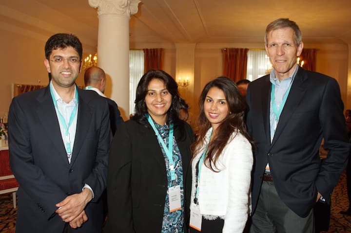 Faisal Allana, Managing Director, IFFCO; prerna Singh, CEO, Seville Products Ltd. LLC; Maryam Allana, Director, IFFCO; Calvin Grieder, CEO, Bühler.