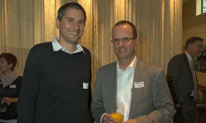 Peter Meister, Head Solution Consulting, Swisscom IT Services AG;
Felix Geiger, Geschäftsleiter, Ernst + Co.