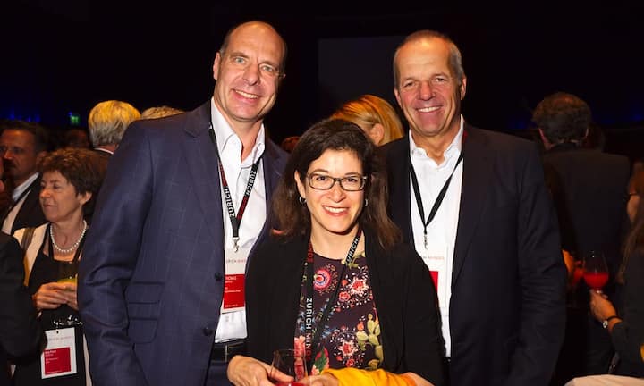 Thomas Amstutz, CEO, Feldschlösschen Group;
Nadine Balkanyi-Nordmann, CEO, Lexperience;
Armin Meier, Owner, Boyden (v.l.)