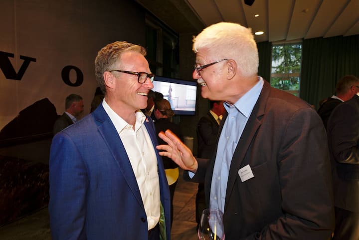 Andreas Meyer, SBB AG;
Martin Schläpfer, Migros-Genossenschafts-Bund