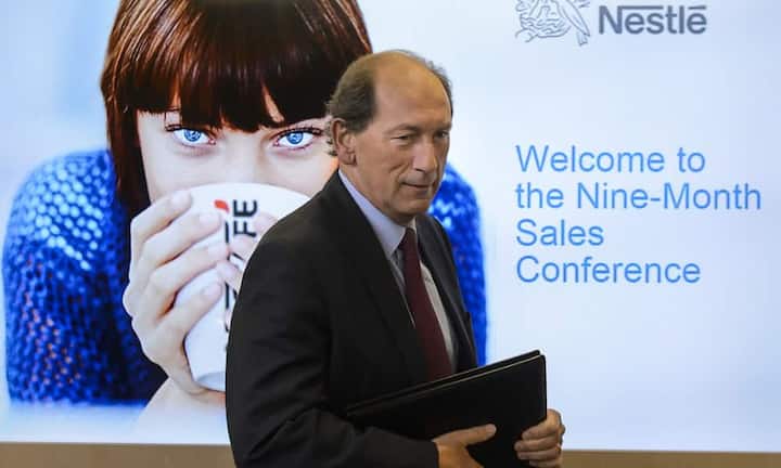 Paul BulckeDer Nestlé-CEO kann das Wort «Nudeln» wohl nicht mehr hören. 400 Millionen Packungen Teigwaren musste Nestlé diesen Sommer in Indien vernichten. Auch sonst lief nicht alles zum Besten beim grössten Nahrungsmittelkonzern der Welt: Der Umsatz sank, das schon seit Ewigkeiten propagierte Ziel von 100 Milliarden bleibt in weiter Ferne.